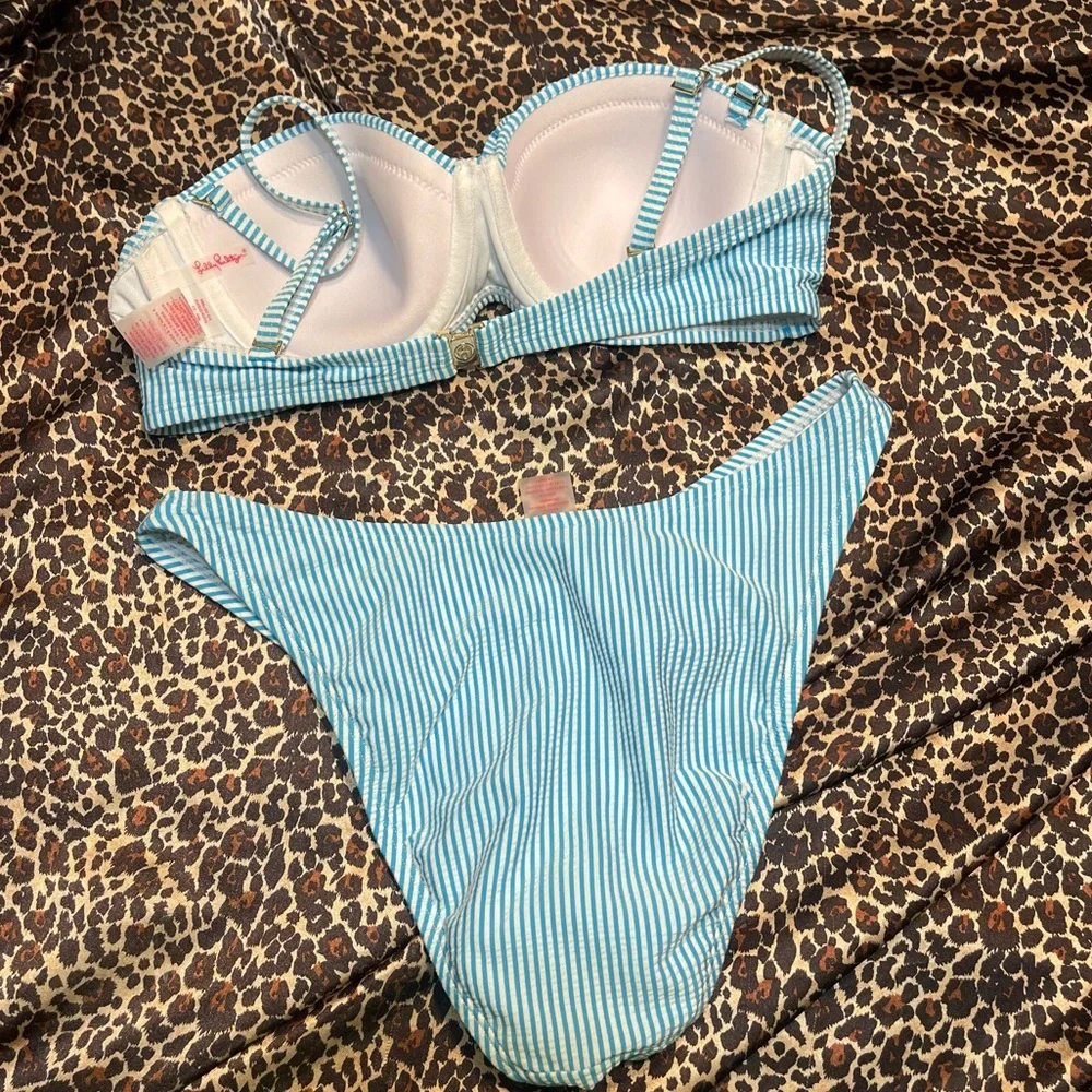 Lilly Pulitzer Leven Striped Bikini Set - Picture 2 of 16